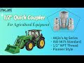 1/2″ Pioneer Style ISO 5675 Hydraulic Quick Connect Couplers For Tractor
