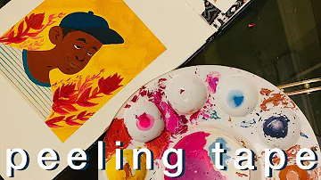 Flower Boy | Peeling Tape