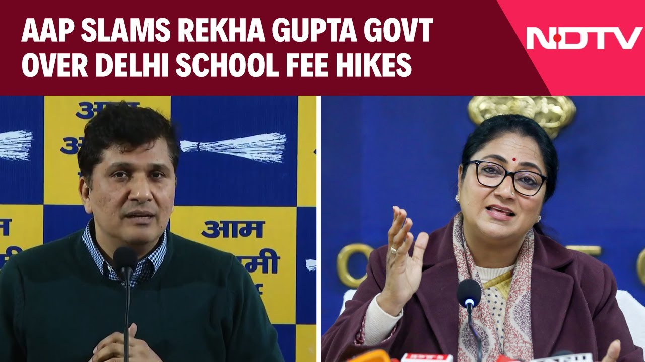 ‘Education Mafias Empowered’: AAP Targets Rekha Gupta Govt Over Delhi School Fee Hikes