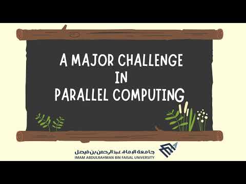 A major challenge in parallel computing: Race conditions 