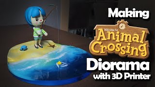 Making Animal Crossing Diorama with 3D Printer (with changing voices)