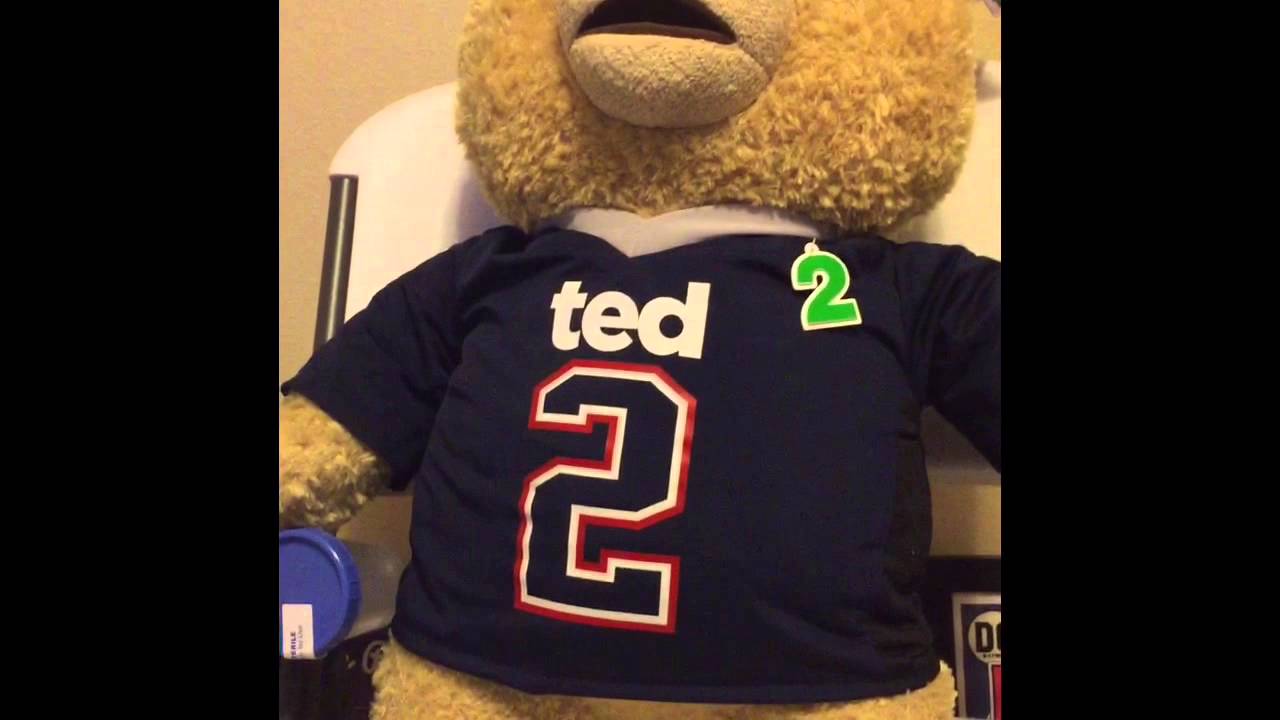 Ted 2 R-rated Talking plush - YouTube