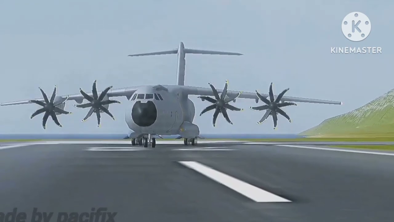 Green Air Cargo Flight 2354 - Crash Animation 