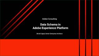 Adobe Experience Platform Data Schema Overview