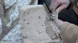 Scotland Lime Pointing Part 2 (Application and finishing of applied mortar)