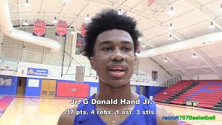 recruit757 Princess Anne-49 vs. Landstown-59 Donald Hand Intv.