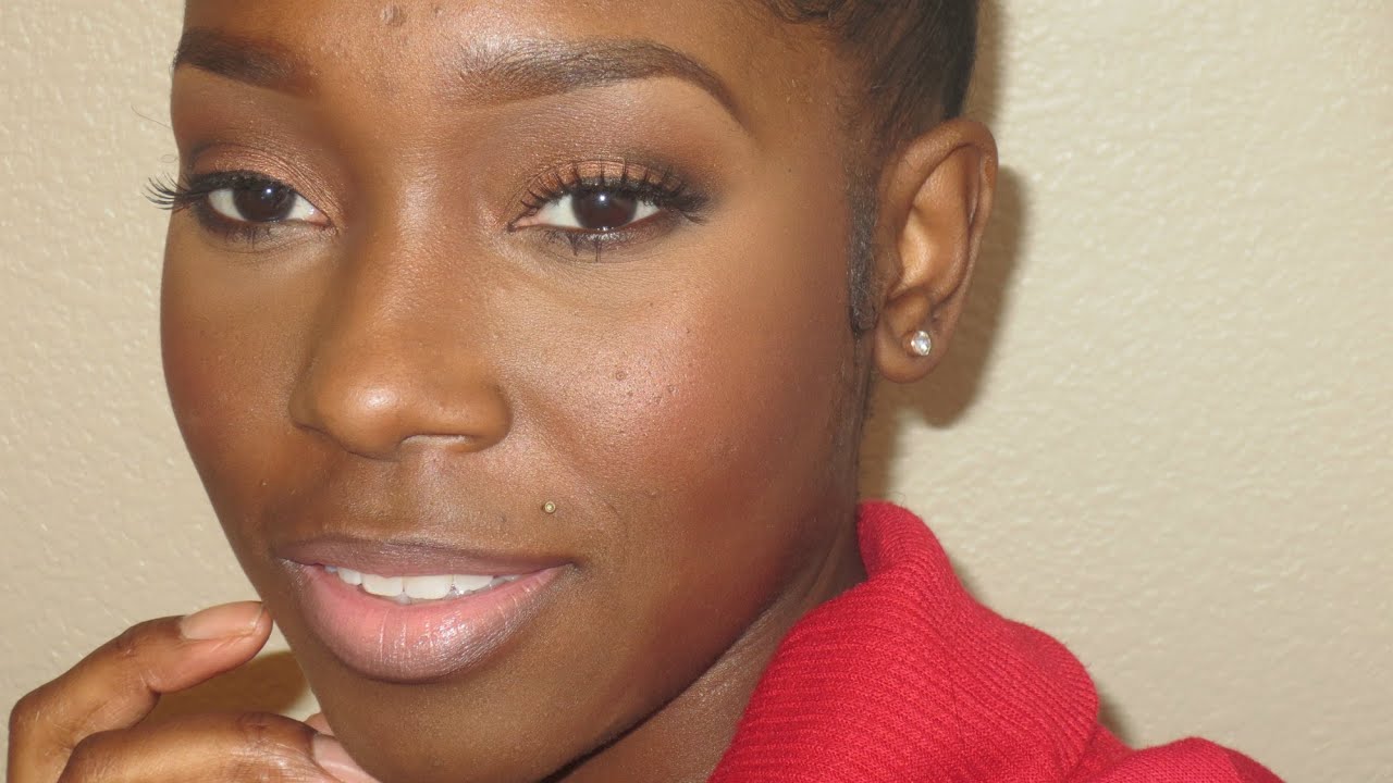 GRWM|  Everyday Neutral Smokey eye|  MakeupbyNesha