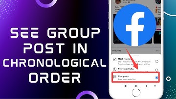 How to Sort Facebook Group Posts in Chronological Order | See Most Recent Posts On Facebook Group