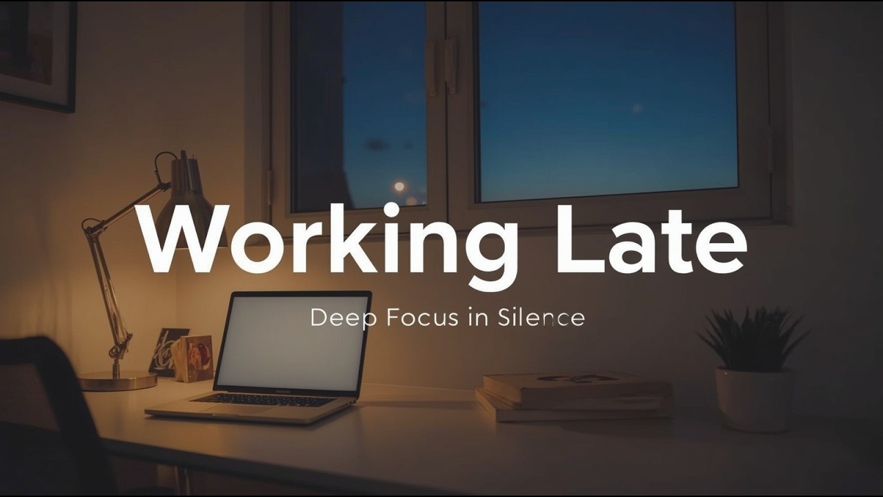 Focus Working Late in Silence – Instrumental | Deep Night Work Music