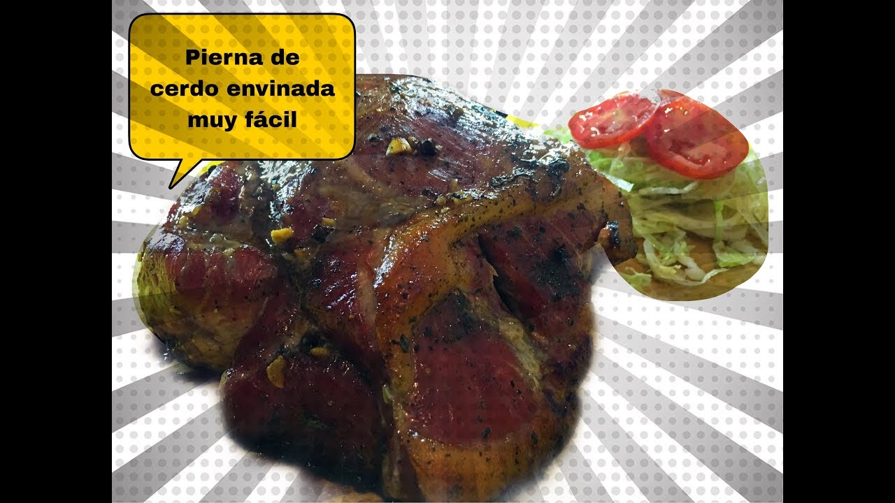 pierna envinada muy fácil para navidad !!!