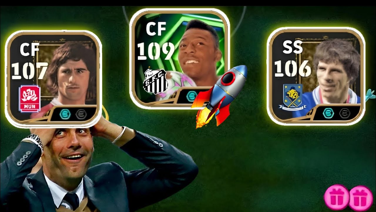 Pele 109 + 107 Gerd Muller + Blitz Curler Gianfranco Zola 😳 | BEST CF 🤔 | Must Sign Pack🔥 efootball 