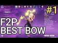 Fischl Build DPS for FREE TO PLAY! Compound Bow damage test Boss fight and monster