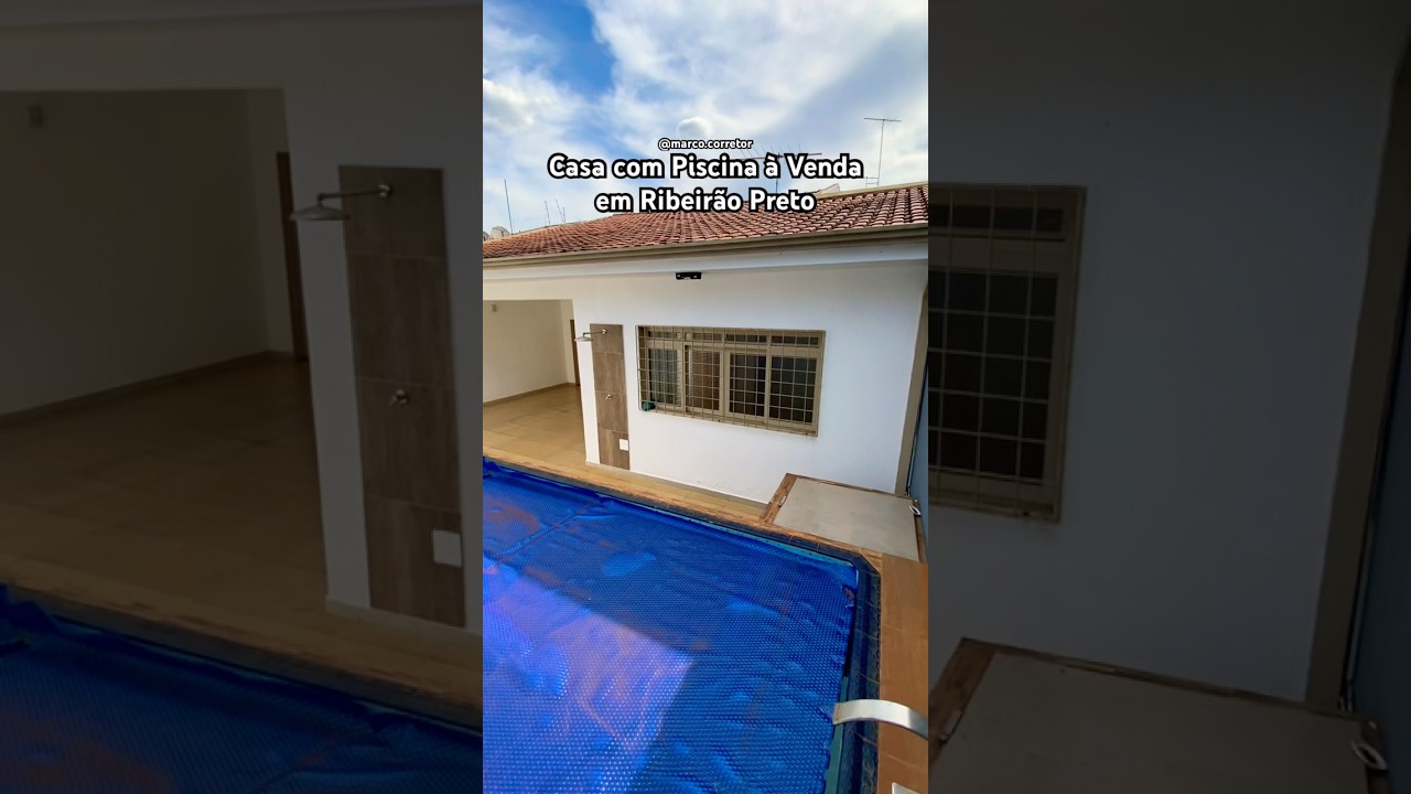 Casa com Piscina à Venda em Ribeirão Preto! 🏡 Agende uma visita! 
