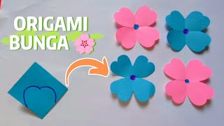 🌸 Cara Membuat Bunga Kertas Cantik & Mudah | Easy DIY Paper Flower Tutorial