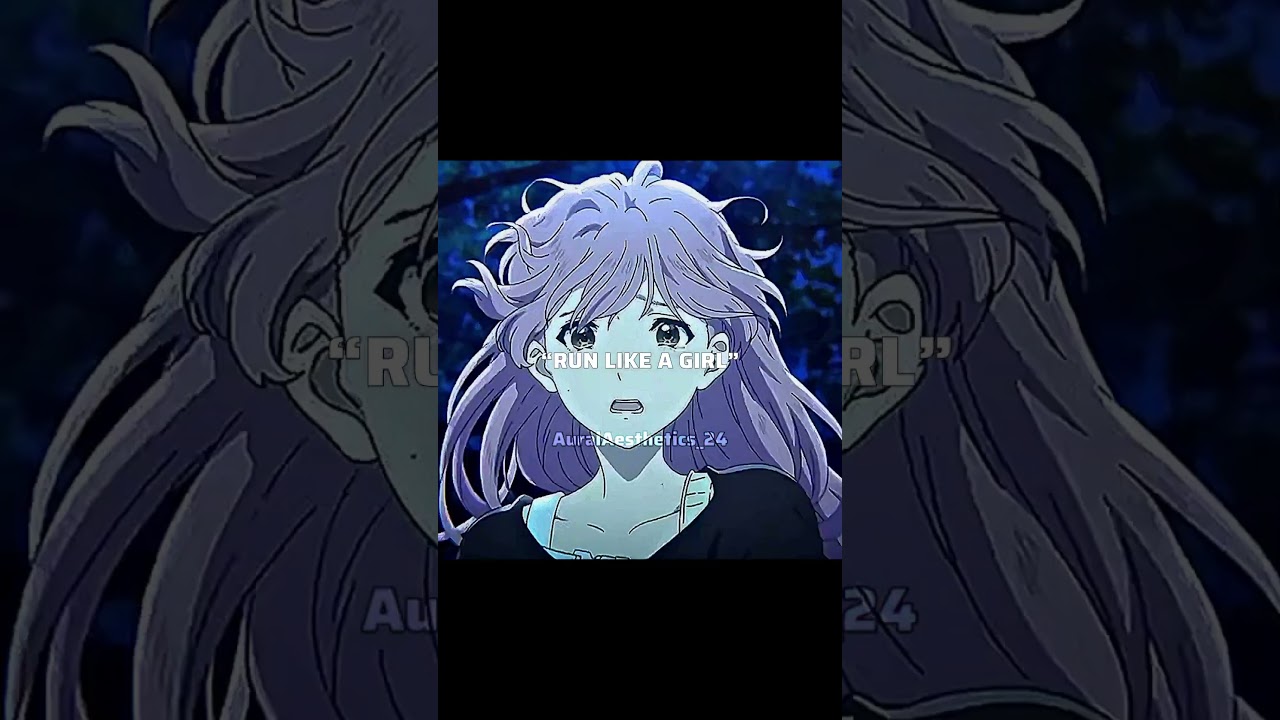 “Run like a girl”