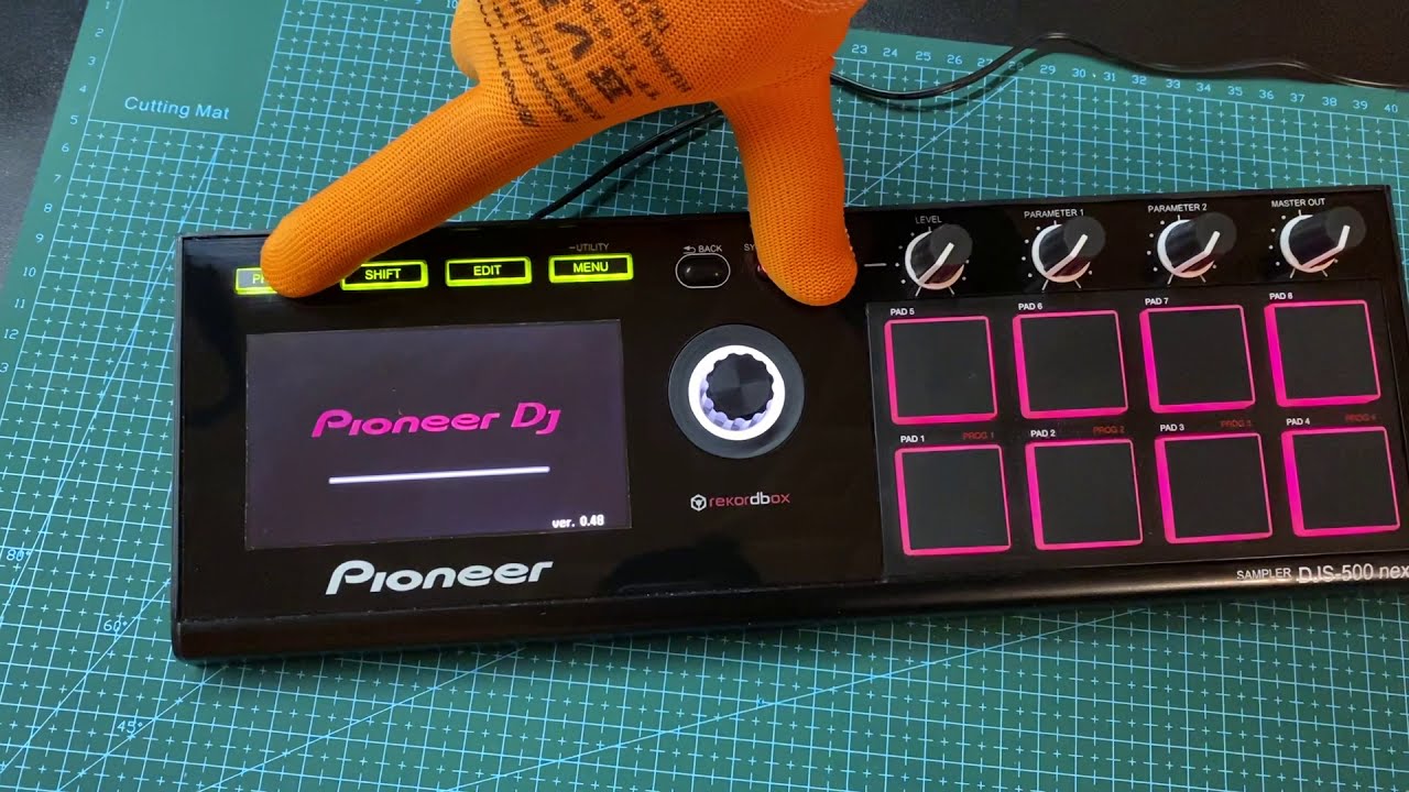 Sampler Pioneer Djs Nexus Service Mode Youtube