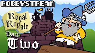 Royal Royale - Day 2 - ROBBYSTREAM
Original Air Date - March 29th, 2025
Streamed live on http://twitch.tv/ROBBYDUDE
Learn more about Royal Royale here:
https://royalroyale.carrd.co/
Thumbnail by gutstosis https://gutstosis.carrd.co/
(Note: Please be aware of the ongoing boycott against Microsoft and their complicity in the Palestinian genocide. https://bdsmovement.net/microsoft ) Royal Royale - Day 2 - ROBBYSTREAM