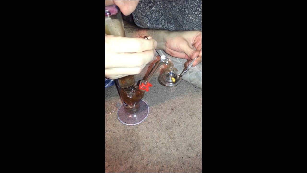 Huge dab .3 bho first attempt on vapor swing