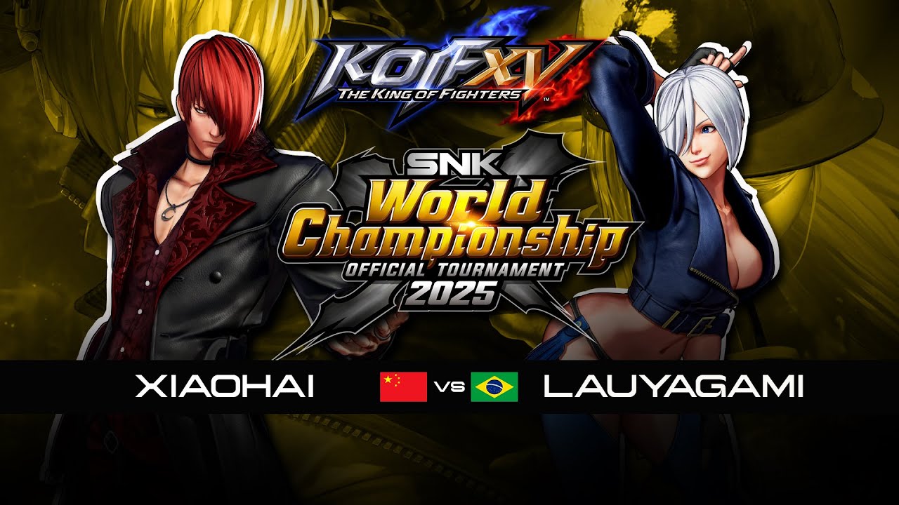 KOF XV 🇨🇳 Сяохай против Лауягами 🇧🇷 Гранд-финал SNK World Championship 2025 | THE KING OF FIGHTER...