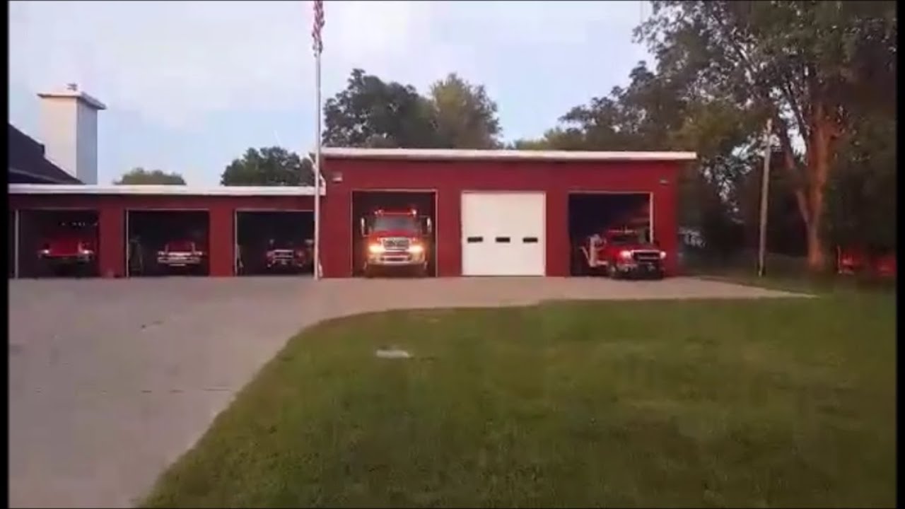 Elizabeth-Wirt Volunteer Fire Department Responding to Smoke Across Road