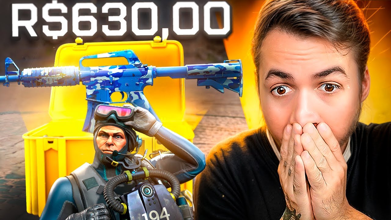 A sorte falou mais alto! R$630,00 em skins de presente pro inscrito no CSGO.NET!