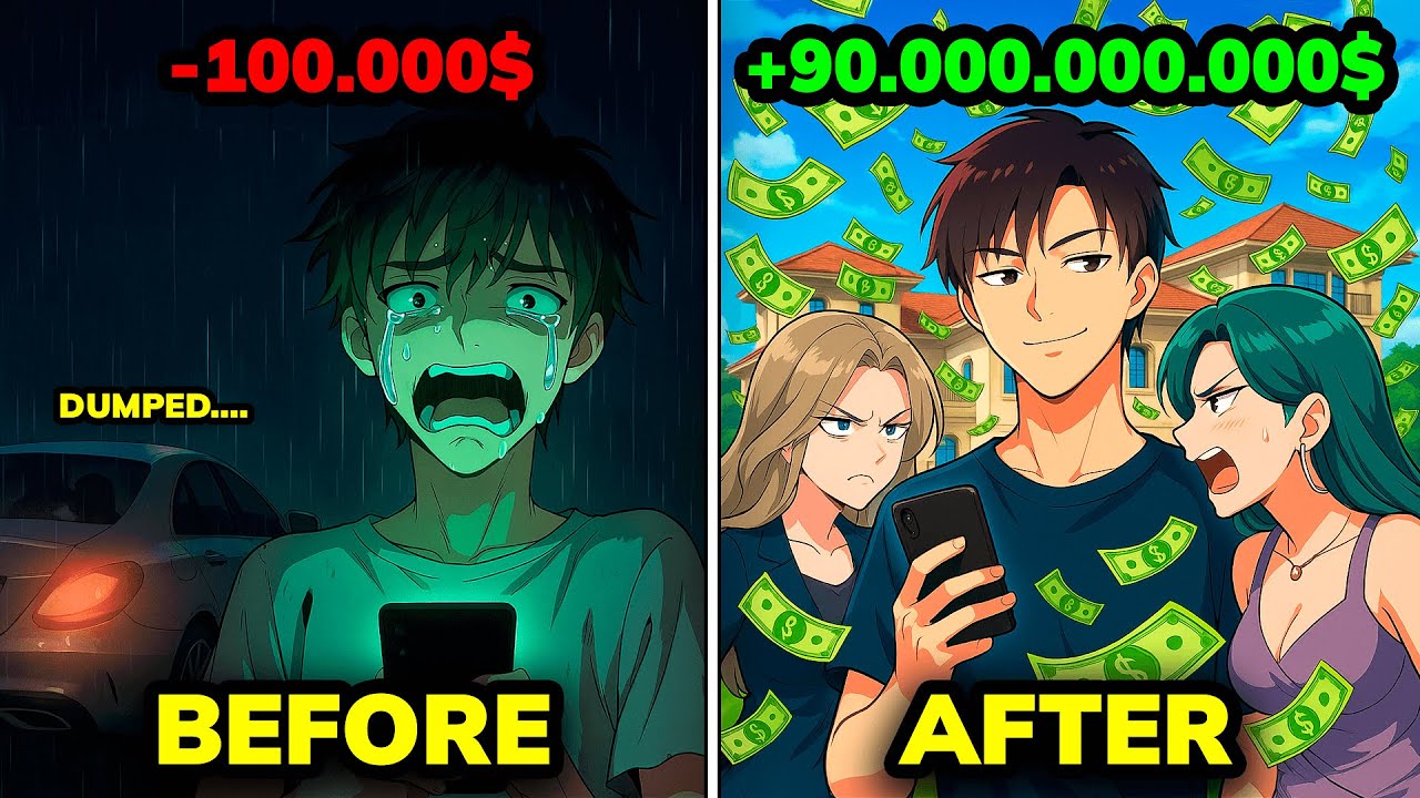 POOR GUY Gets DUMPED by His GF… Then Becomes a BILLIONAIRE Overnight ...