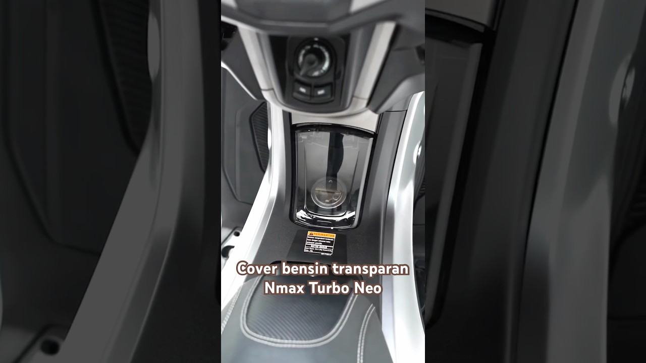 Cover bensin transparan Nmax Turbo & Neo PNP tanpa perlu modifikasi