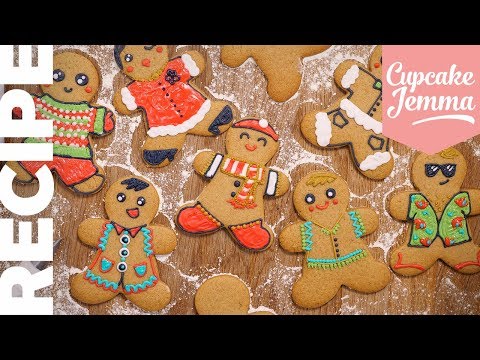 Video: How To Bake Gingerbread Men