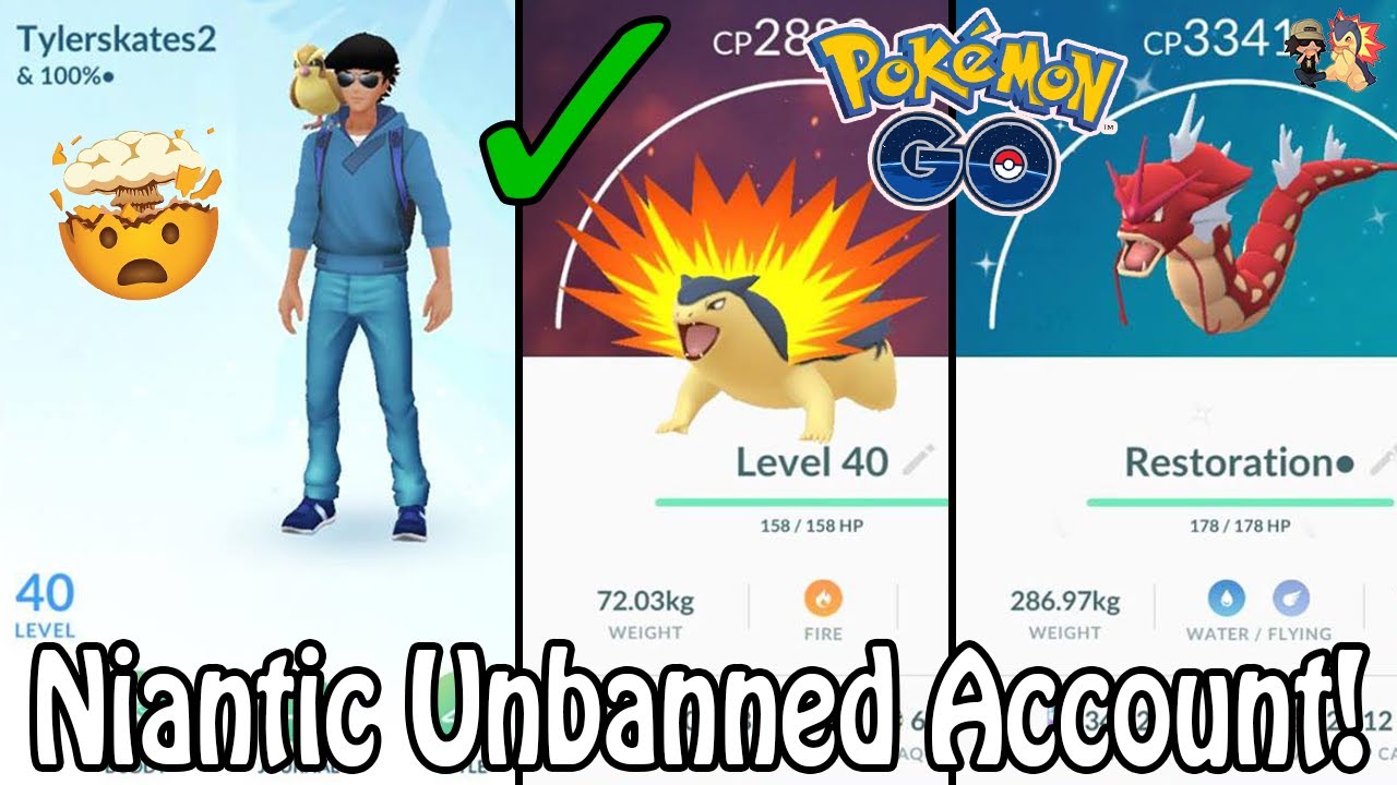 OMG! NIANTIC FINALLY UNBANNED MY ACCOUNT AFTER 8 MONTHS In Pokémon GO