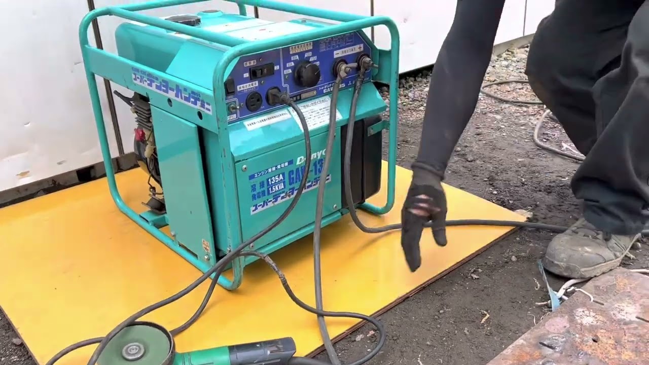確認動画】Denyo デンヨー GAW-135 スーパーデンヨー ハンデミニ 小型 