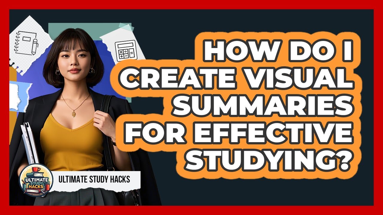 How Do I Create Visual Summaries For Effective Studying? - YouTube