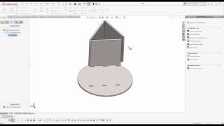 SOLIDWORKS- Tab and Slot feature tutorial