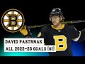 David pastrnak 88 all 61 goals of the 202223 nhl season