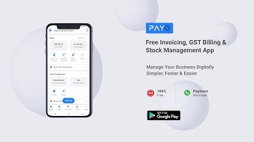 PayO || Billing, Payments & Stock Management App || Feature Video || Easy Billing App ||