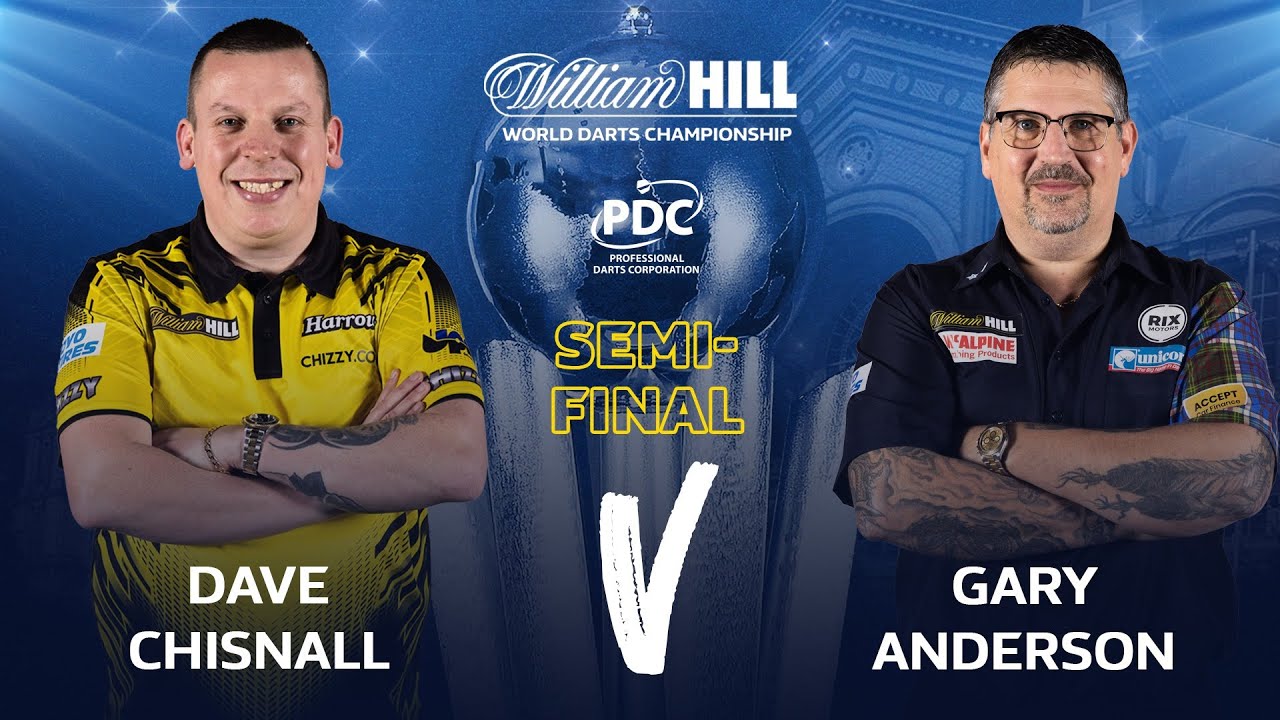 PDC World Darts Championship 2021 SemiFinal Dave Chisnall vs Gary