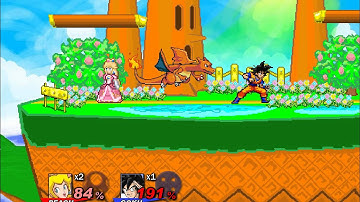 Super Smash Flash 2 v0.7 Battle 4 and 5