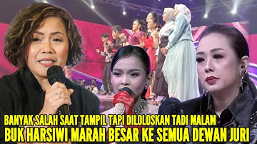 BUK HARSIWI MARAH BESAR KE DEWAN JURI TADI MALAM SETELAH LOLOSKAN SYAQIRAH SIDRAP YANG TAMPIL BURUK