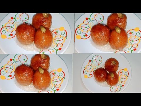 Easy Bread Gulab jamun Recipe/ bread gulab jamun/ easy and simple/