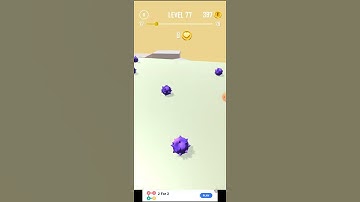 coin rush game || level 77 failed due to hard hit 🧐😣😤🤯🏀⚽