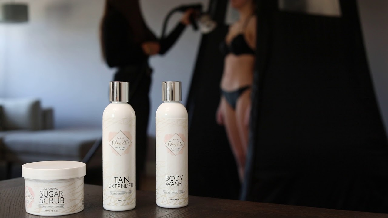 The key to the best spray tan YouTube