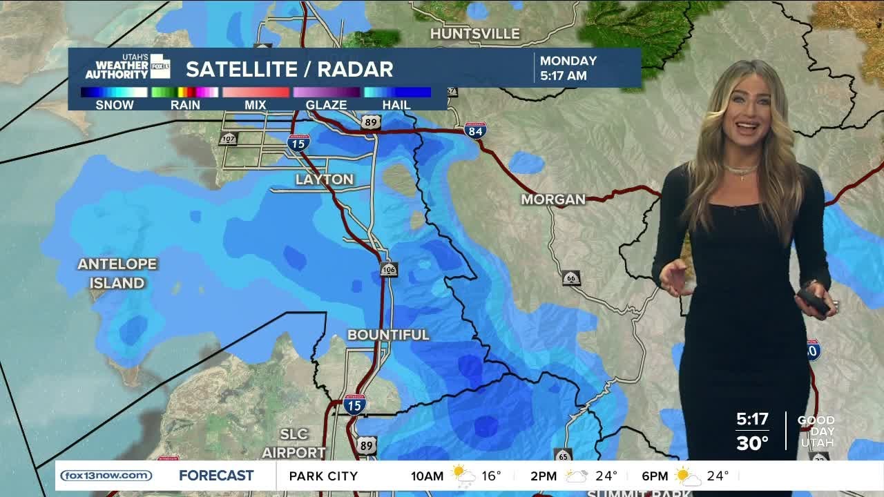 Snowy start to the week! Monday, March 27 - YouTube