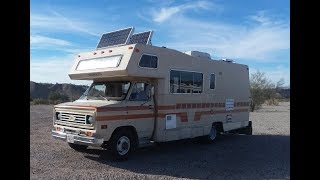 On the Road w/Charles Fockaert - Solar Install on 1977 Chevy Winnebago #65/582