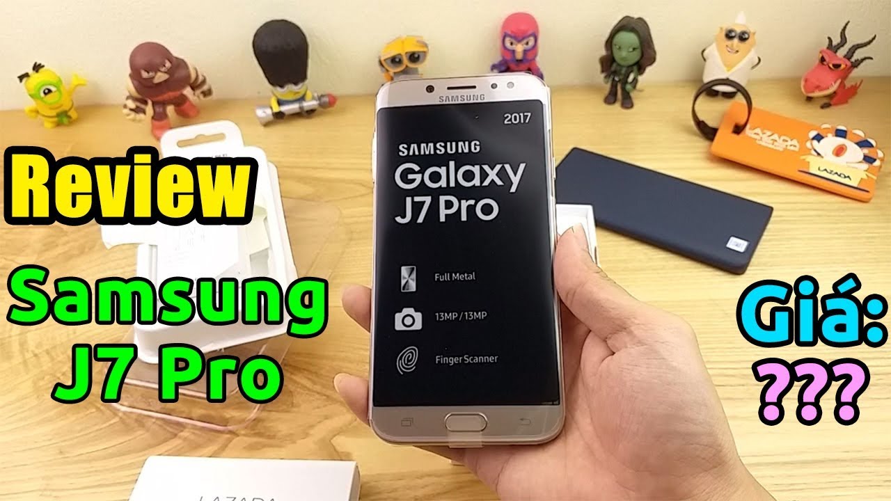 Mở hộp điện thoại Samsung Galaxy J7 Pro, cái giá khó tin