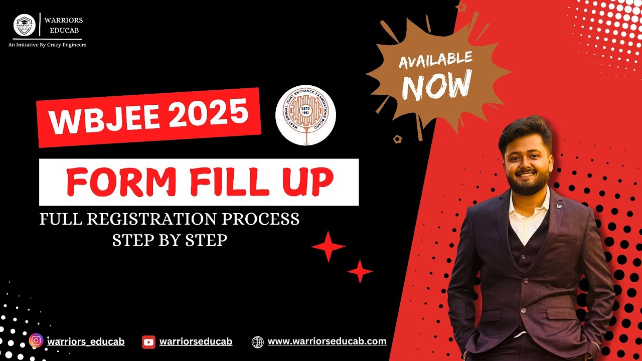 WBJEE APPLICATION FORM FILLING 2025🔥||step by step process || Avoid ...