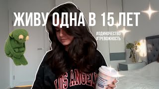 съехала от родителей в 15 (советы; одиночество; тревожность)