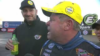 Allen Johnson vs  Vincent Nobile 2015 NHRA Pro Stock Auto Club Finals