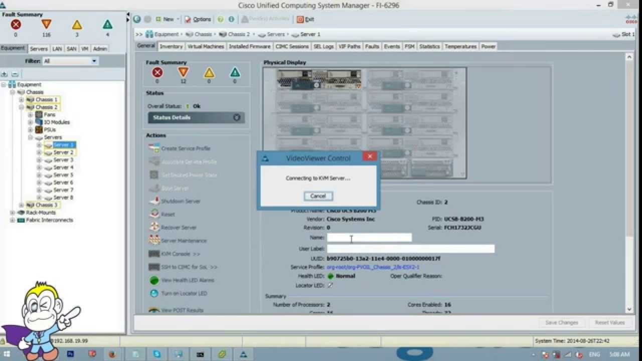 how to initial setup cisco usc c series youtube