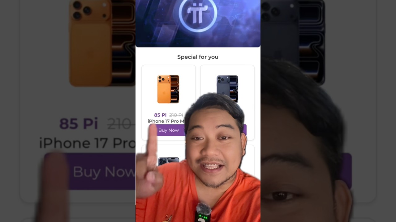 Получите iPhone 17 Pro Max за 85 токенов $Pi?!