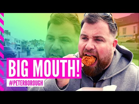 Video thumbnail: BIG MAN TRIES BIG MOUTH!