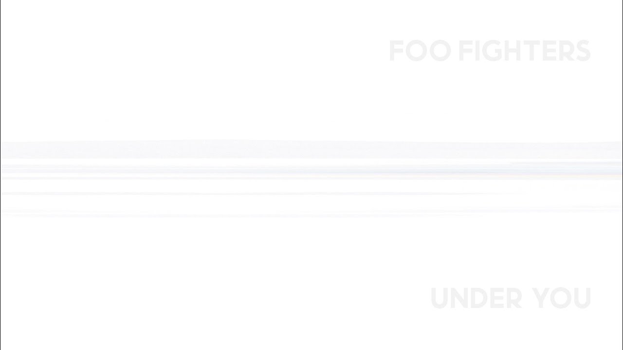 ⁣Foo Fighters - Under You (Visualizer)